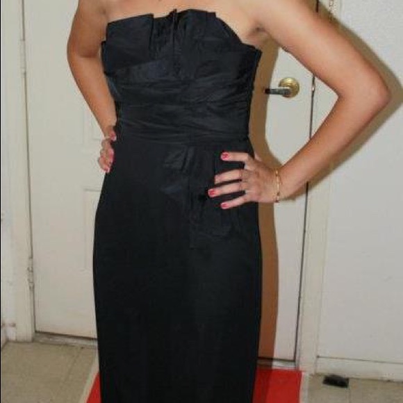 BCBG black gown - Picture 3 of 4